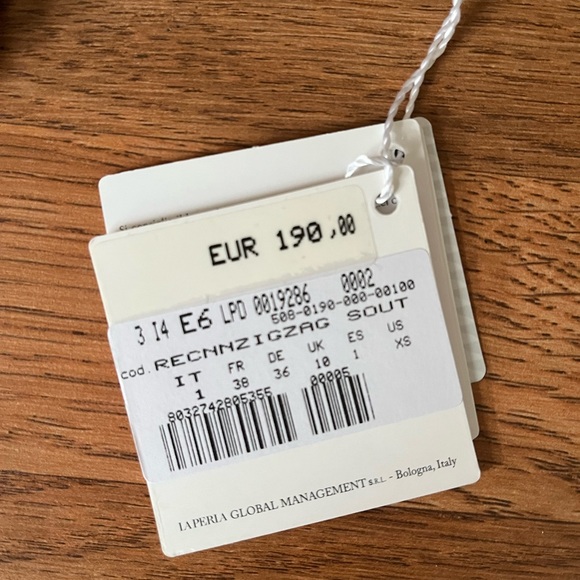 La Perla ZigZag Suspender in Noir - Picture 3 of 4